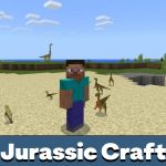 Мод Jurassic Craft для Minecraft PE