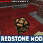Мод Redstone для Minecraft PE