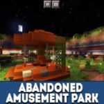 Карта заброшенного парка развлечений для Minecraft PE