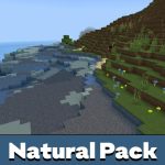 Натуральный текстурный пакет для Minecraft PE