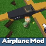 Мод на самолет для Minecraft PE