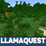 Мод LlamaQuest для Minecraft PE