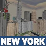 Карта Нью-Йорка для Minecraft PE