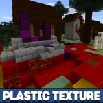 Пластиковый пакет текстур для Minecraft PE