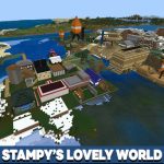 Прекрасная карта мира Стэмпи для Minecraft PE