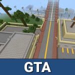 Карта GTA для Minecraft PE