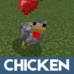Мод на курицу для Minecraft PE