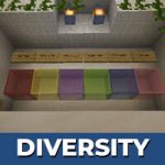 Карта разнообразия для Minecraft PE