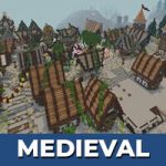Средневековая карта для Minecraft PE