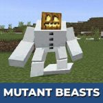 Мод на мутантных зверей для Minecraft PE