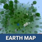 Карта Земли для Minecraft PE