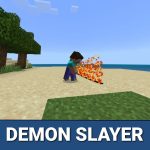 Мод на истребитель демонов для Minecraft PE