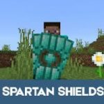 Мод на Спартанский щит для Minecraft PE