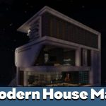Карта современного дома для Minecraft PE