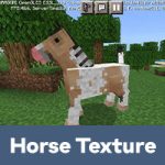 Текстурпак лошади для Minecraft PE