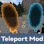 Мод на телепортацию для Minecraft PE