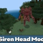 Мод на голову сирены для Minecraft PE
