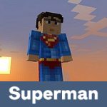 Мод на Супермена для Minecraft PE
