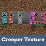 Текстурпак Creeper для Minecraft PE