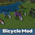 Велосипедный мод для Minecraft PE