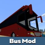 Автобусный мод для Minecraft PE