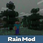Мод на дождь для Minecraft PE