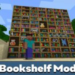 Мод на книжную полку для Minecraft PE