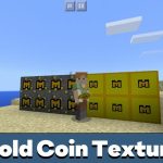 Текстурпак с золотыми монетами для Minecraft PE