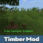 Мод на древесину для Minecraft PE