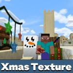 Рождественский текстурпак для Minecraft PE