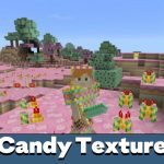 Пакет текстур Candy для Minecraft PE