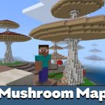 Карта выживания с грибами для Minecraft PE