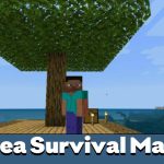 Карта выживания на море для Minecraft PE