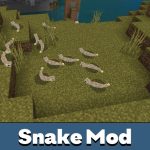 Мод на змейку для Minecraft PE