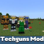 Мод Techguns для Minecraft PE