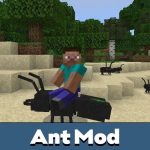 Мод на муравьев для Minecraft PE