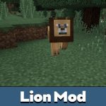 Мод на льва для Minecraft PE