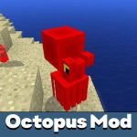 Мод на осьминога для Minecraft PE