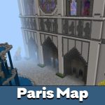Карта Парижа для Minecraft PE