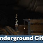 Карта подземного города для Minecraft PE