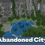Карта заброшенного города для Minecraft PE