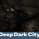 Карта глубокого темного города для Minecraft PE