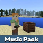 Музыкальный ресурсный пакет для Minecraft PE
