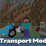 Транспортный мод для Minecraft PE