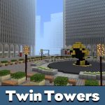 Карта башен-близнецов для Minecraft PE