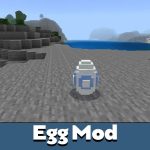 Мод на яйцо для Minecraft PE