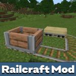 Мод Railcraft для Minecraft PE