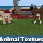 Пакет текстур животных для Minecraft PE