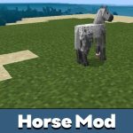Мод на лошадь для Minecraft PE