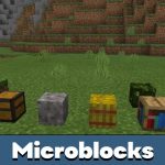 Мод на микроблоки для Minecraft PE